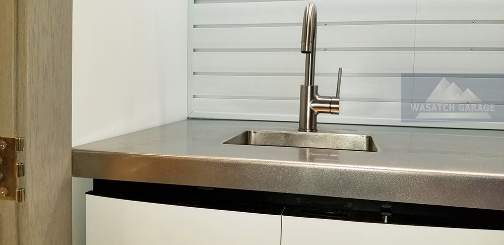 garage-sink-metal-lighting-cabinets