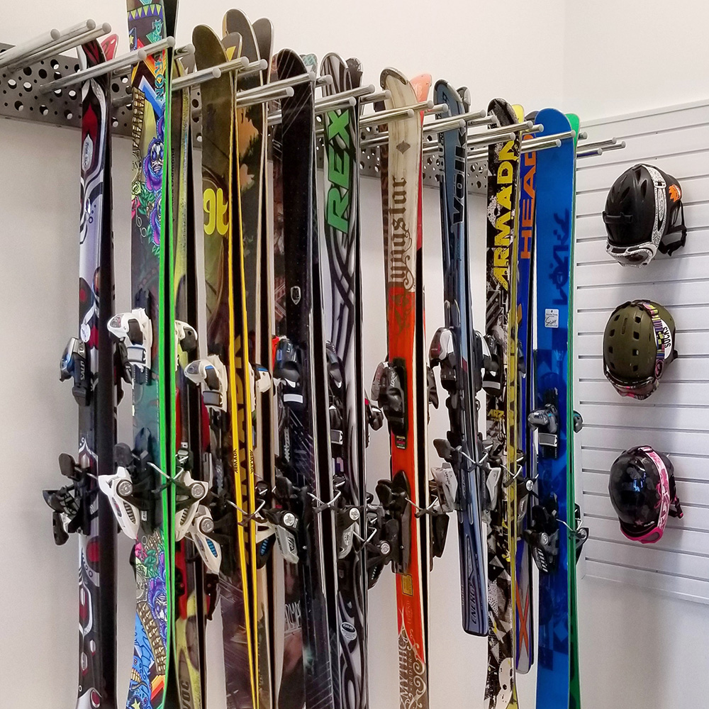 Utah-garage-storewall-organizer-ski-helmets